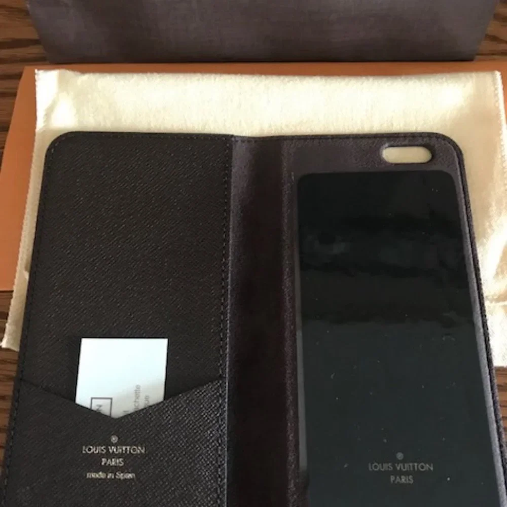 Authentic Louis Vuitton iPhone 6+ folio cover